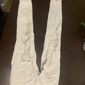 White American eagle pants